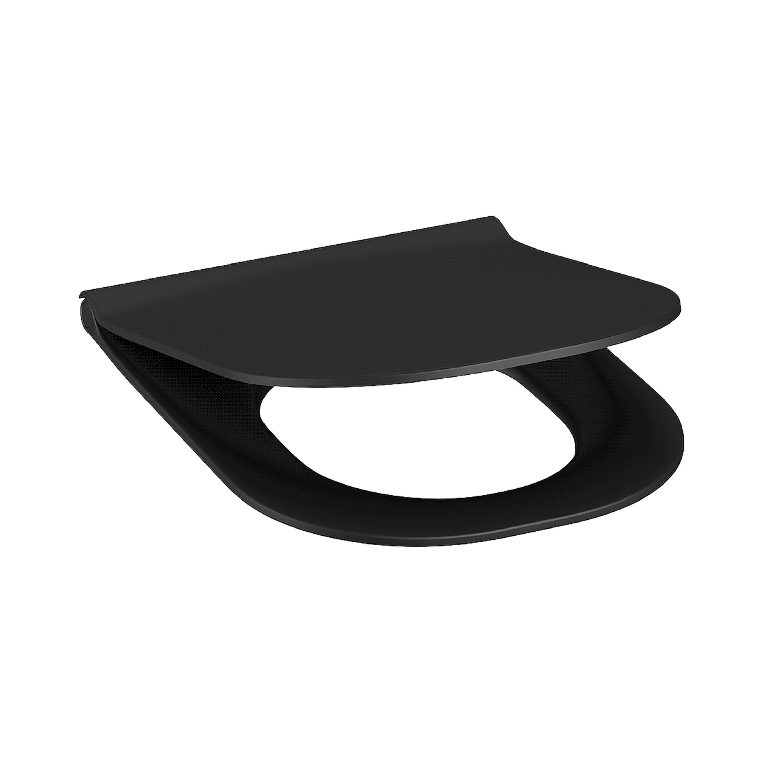 WC dosky Čierna matná Mio H8917167160631 Jika