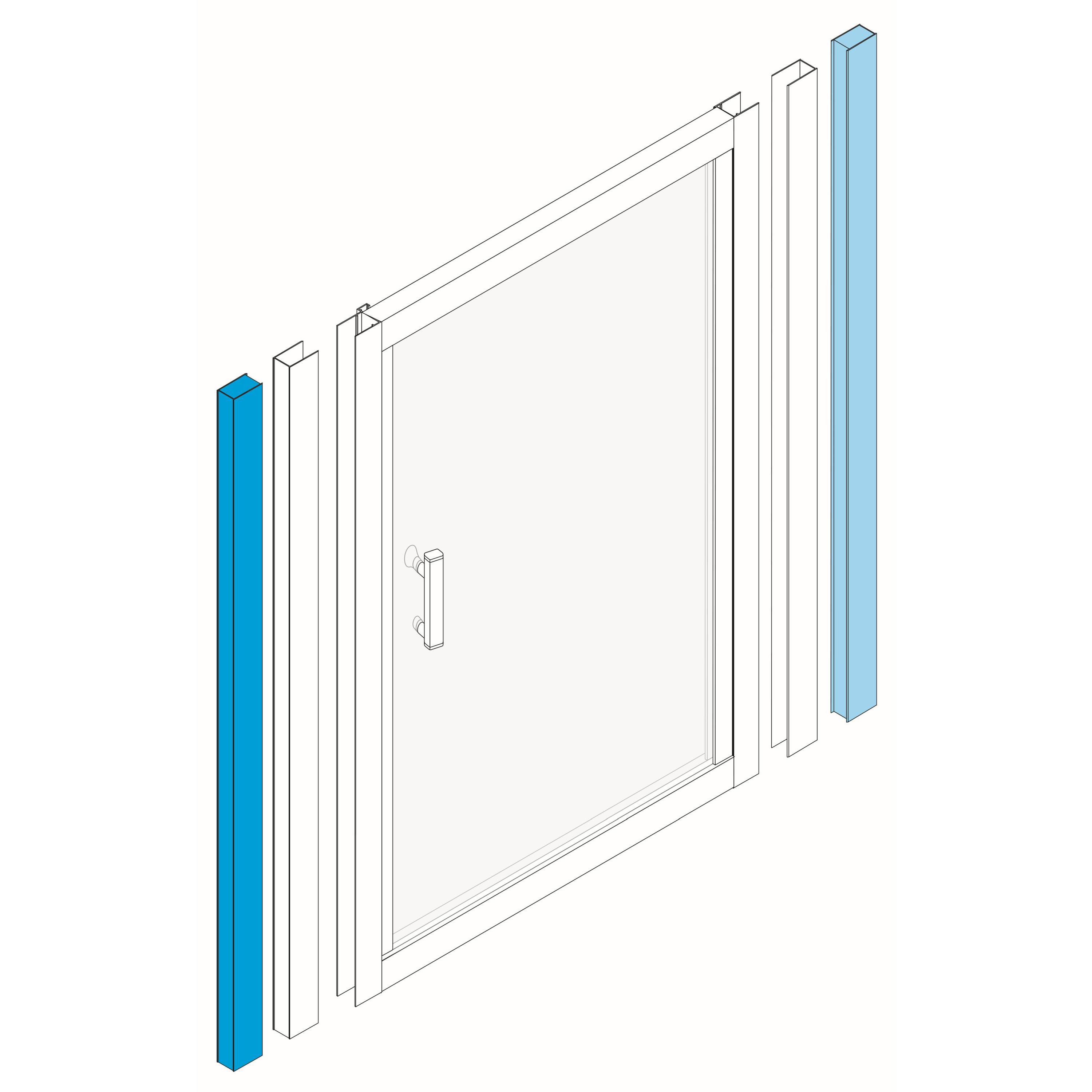 Sprchové príslušenstvo Biela Lyra plus H2913880000141 Jika