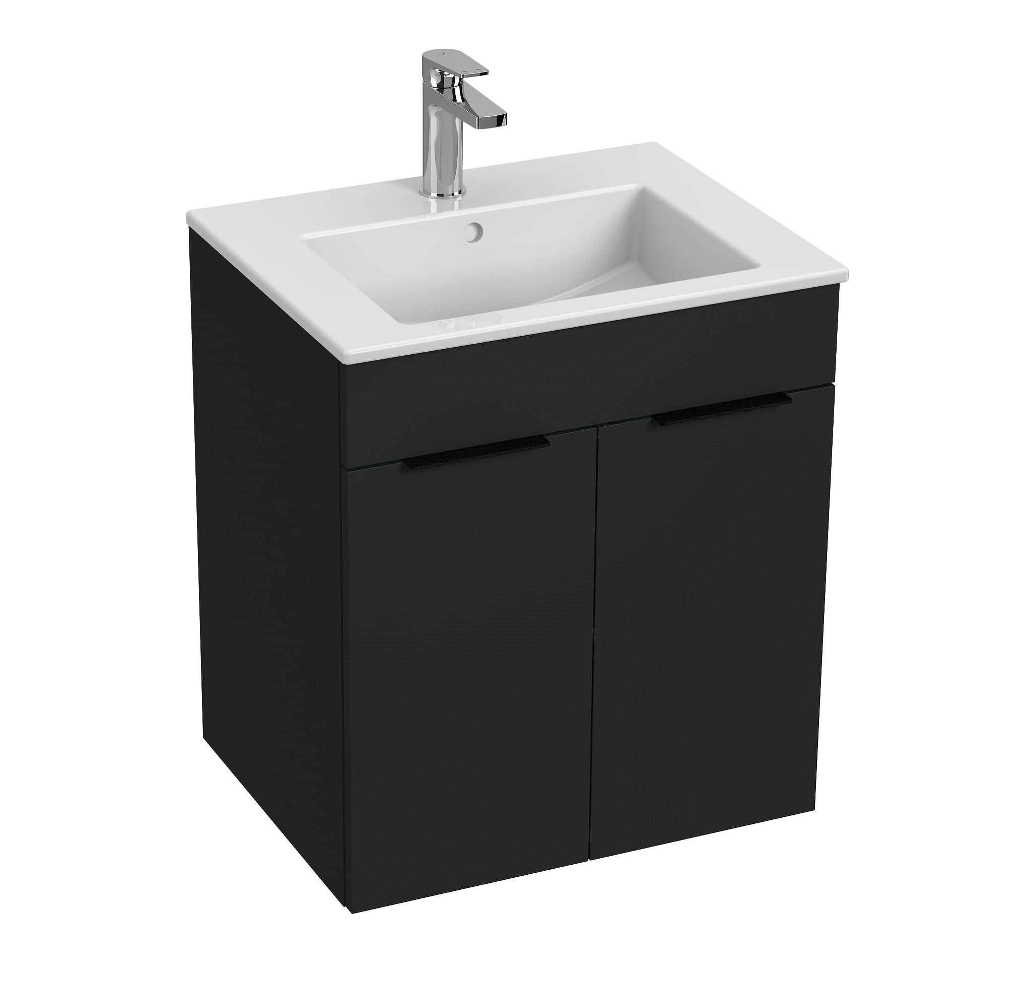 Skrinky pod umývadlo Antracit matný Cube H4536111763521 Jika