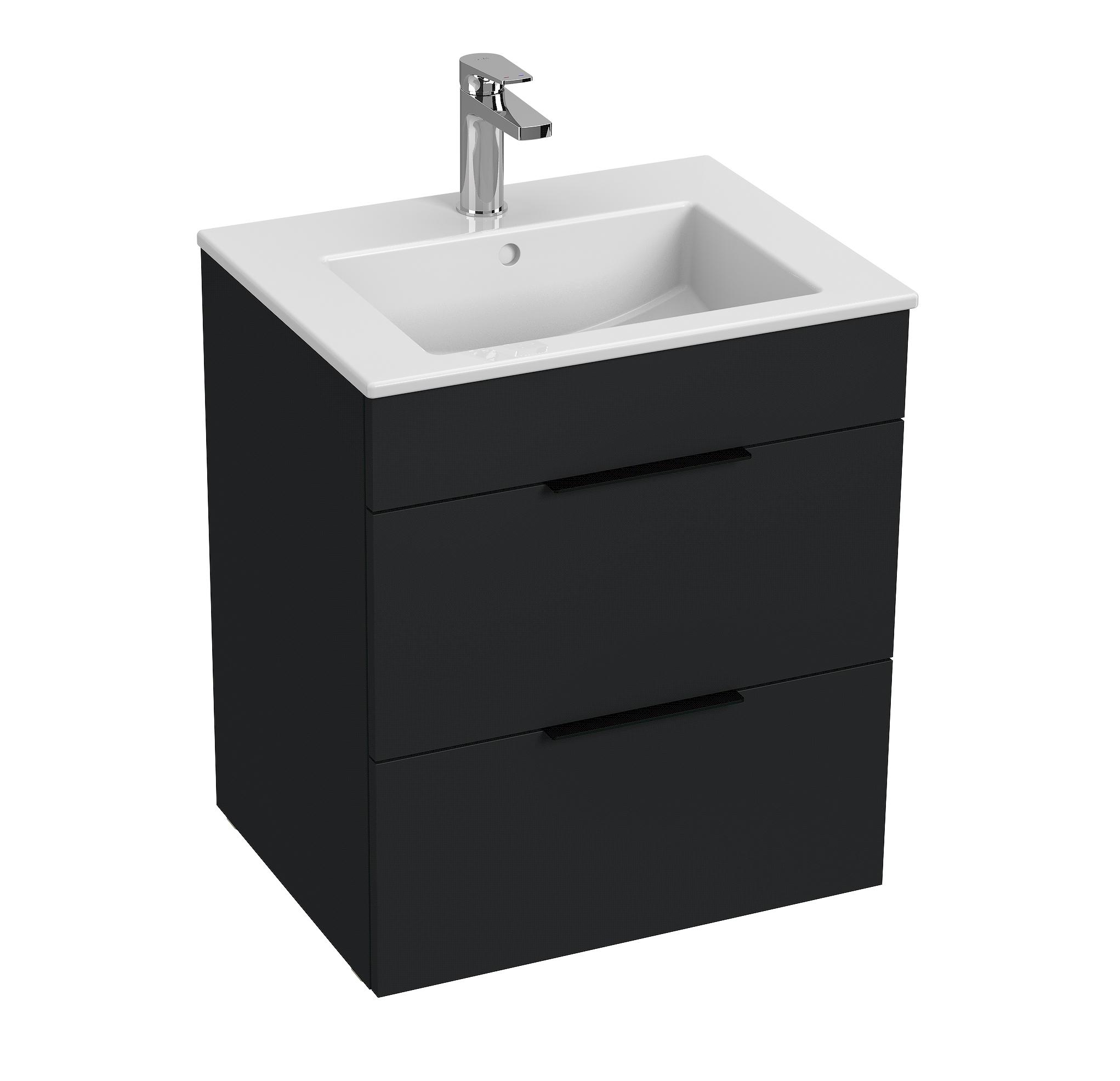 Skrinky pod umývadlo Antracit matný Cube H4536121763521 Jika