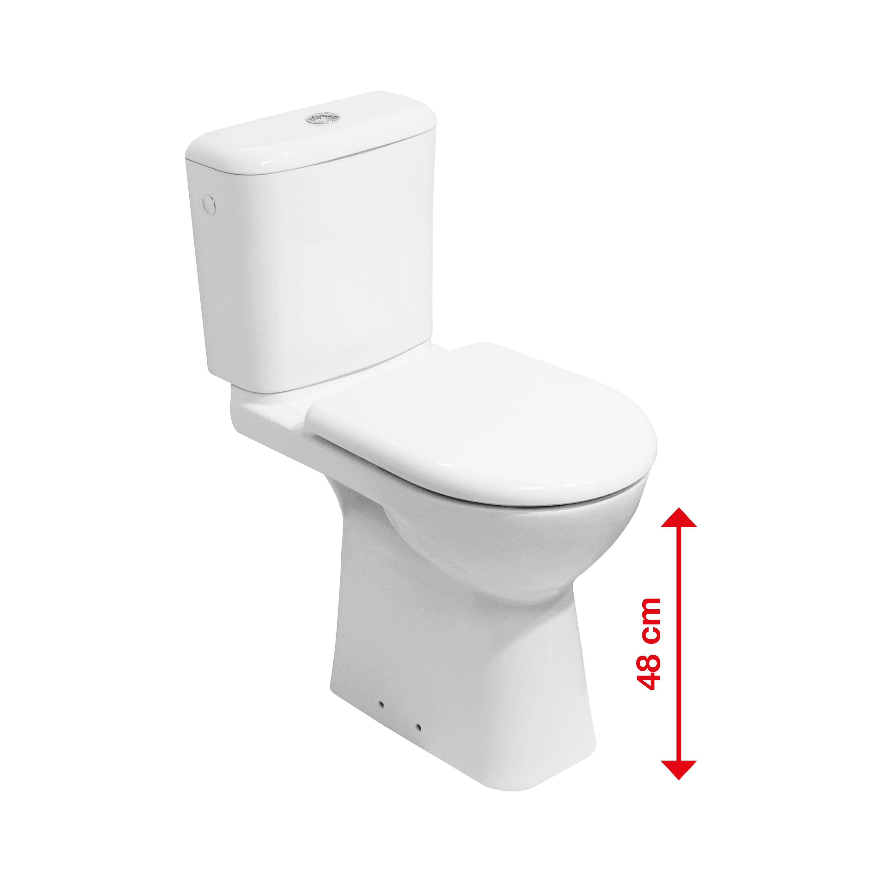 Kúpeľňa bez bariér Biela Deep by Jika H8236170000001 Jika