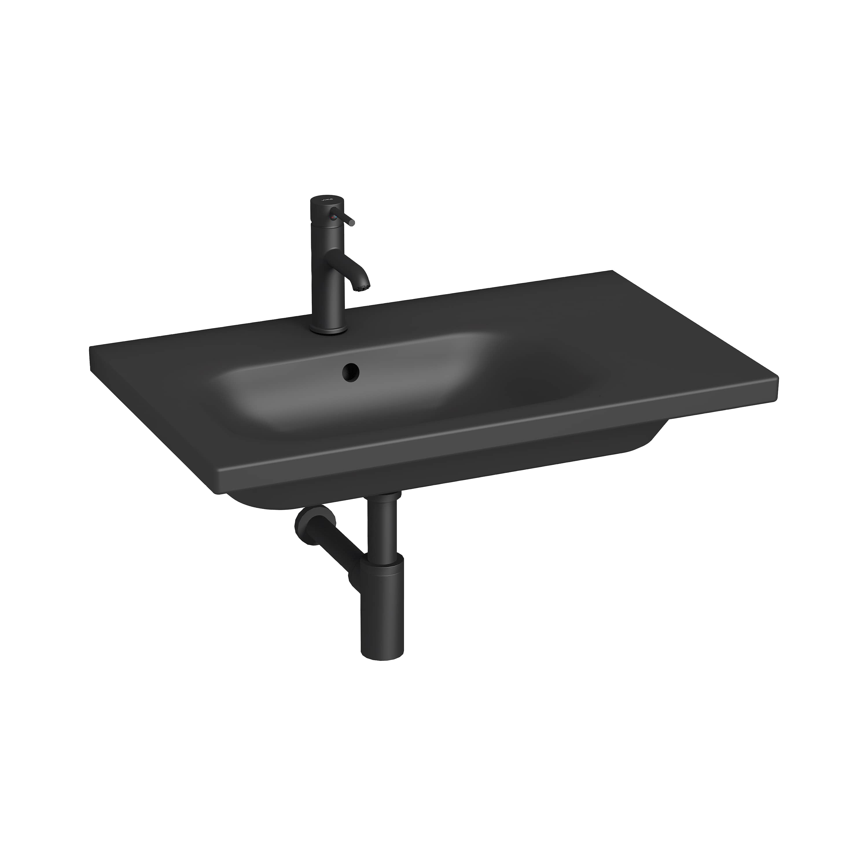 Závesné umývadlá Čierna matná Mio N H8117107161041 Jika