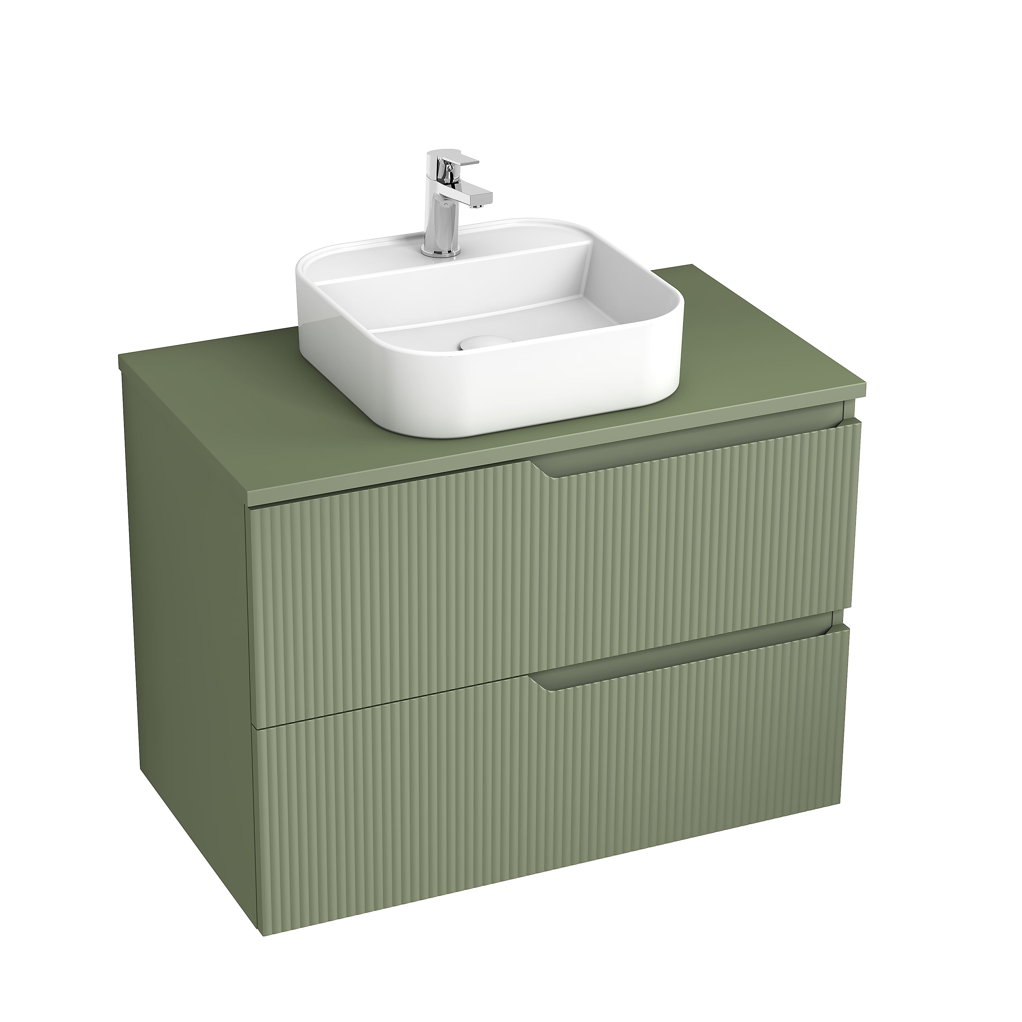 Skrinky pod umývadlo Zelená mint Cubito Style H40J4424023541 Jika