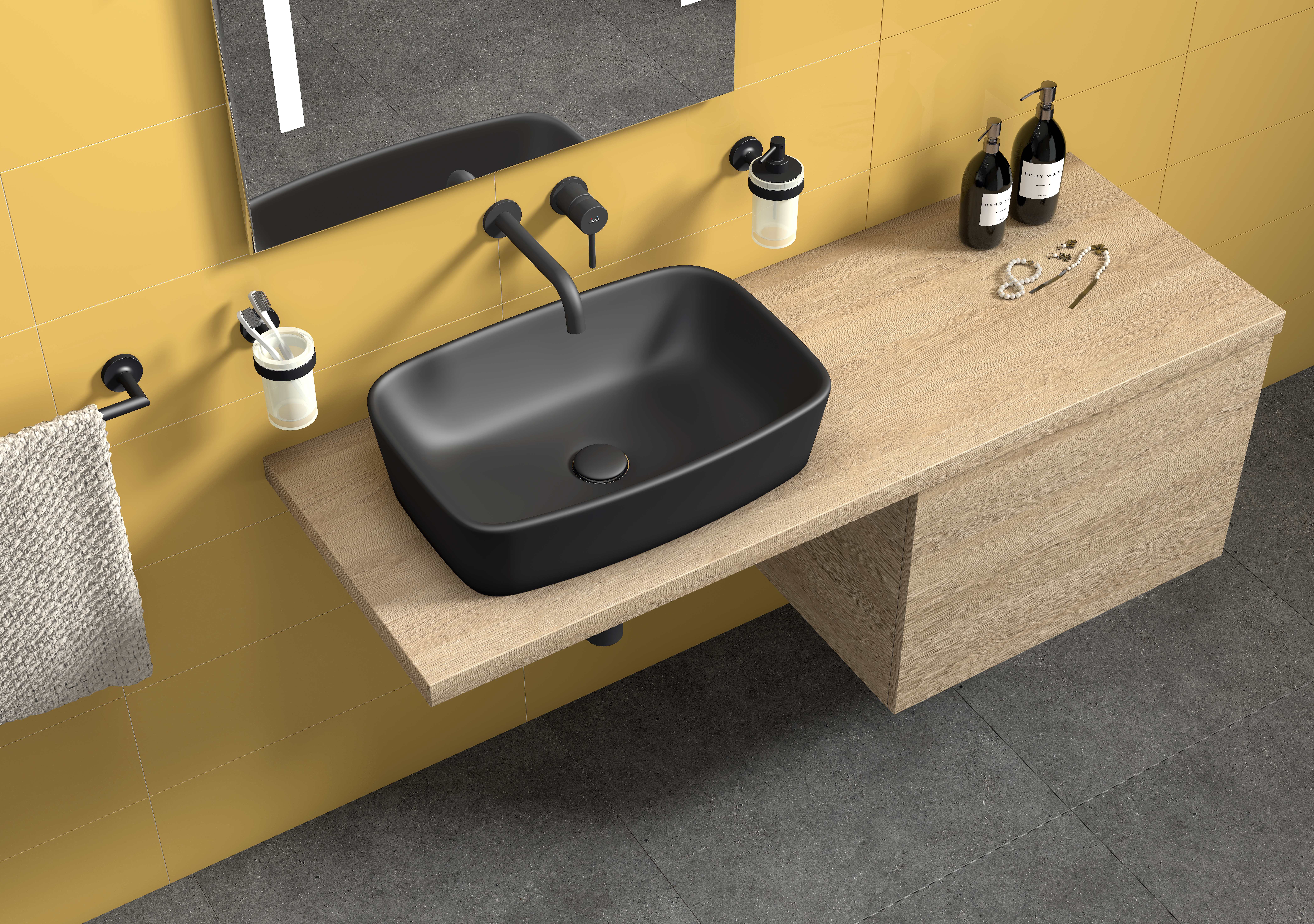 Umývadlové dosky Cubito H46J422010...1 Jika