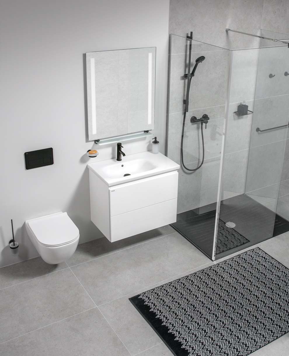 Sprchové steny, walk-in Pure H268429...6681 Jika