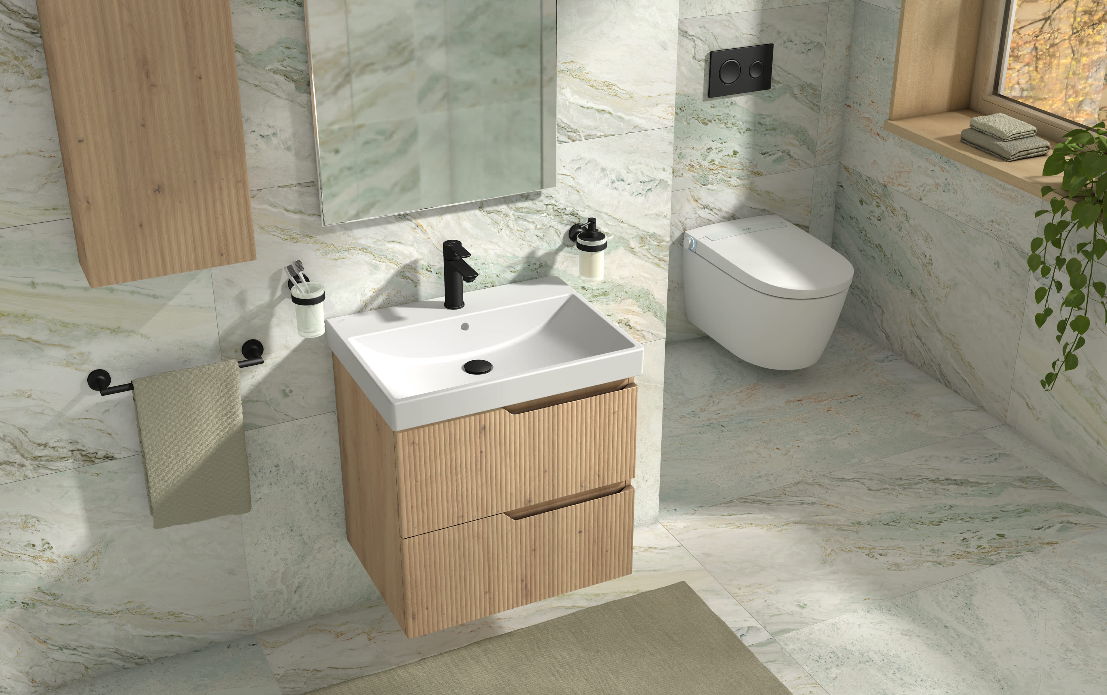 Skrinky pod umývadlo Cubito Style H40J442402...1 Jika