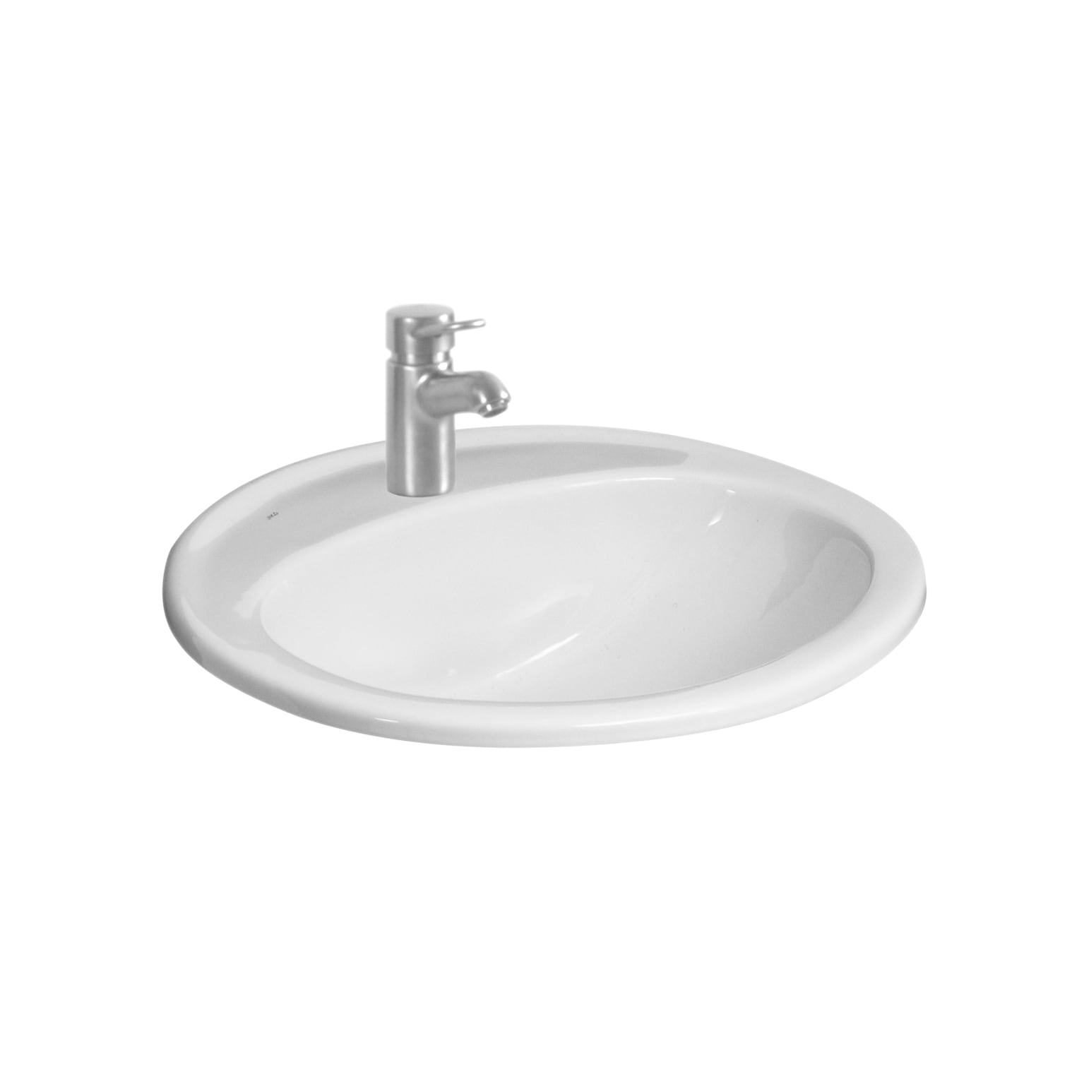 Zápustné a vstavané umývadlá Biela Ibon H8130100001041 Jika