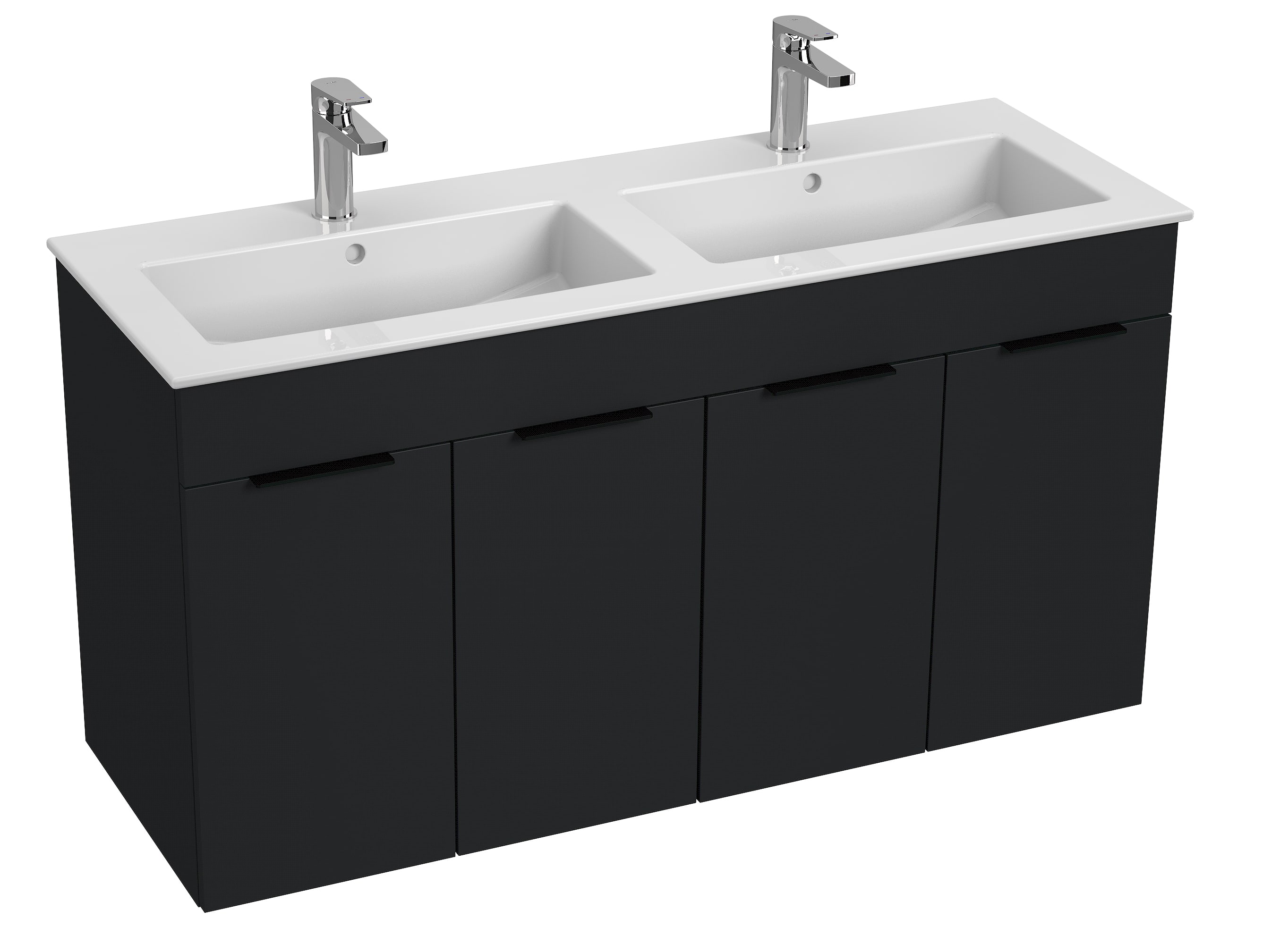 Skrinky pod umývadlo Antracit matný Cube H4536611763521 Jika