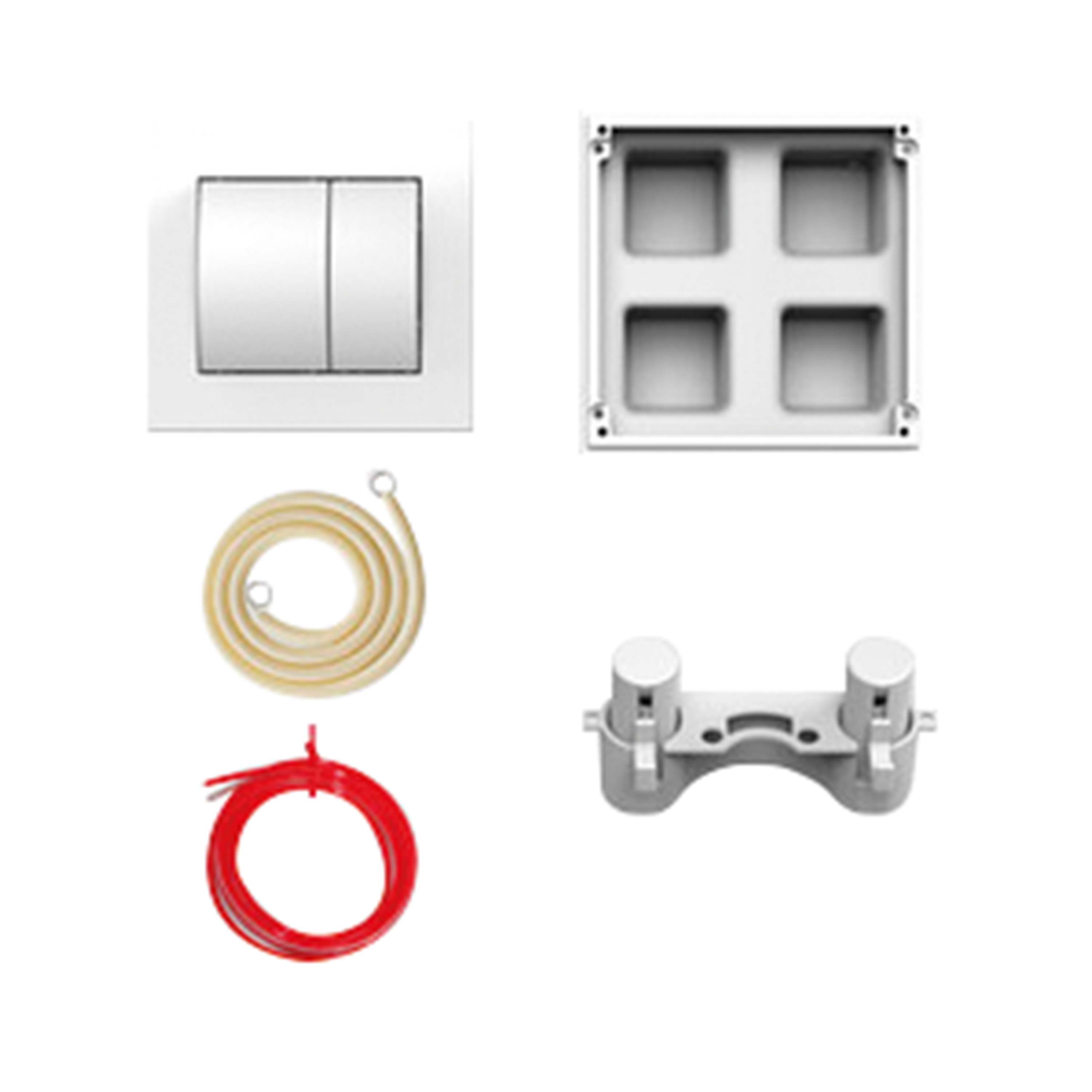 Príslušenstvo k inštalačným systémom Biela Modul H8956430000001 Jika