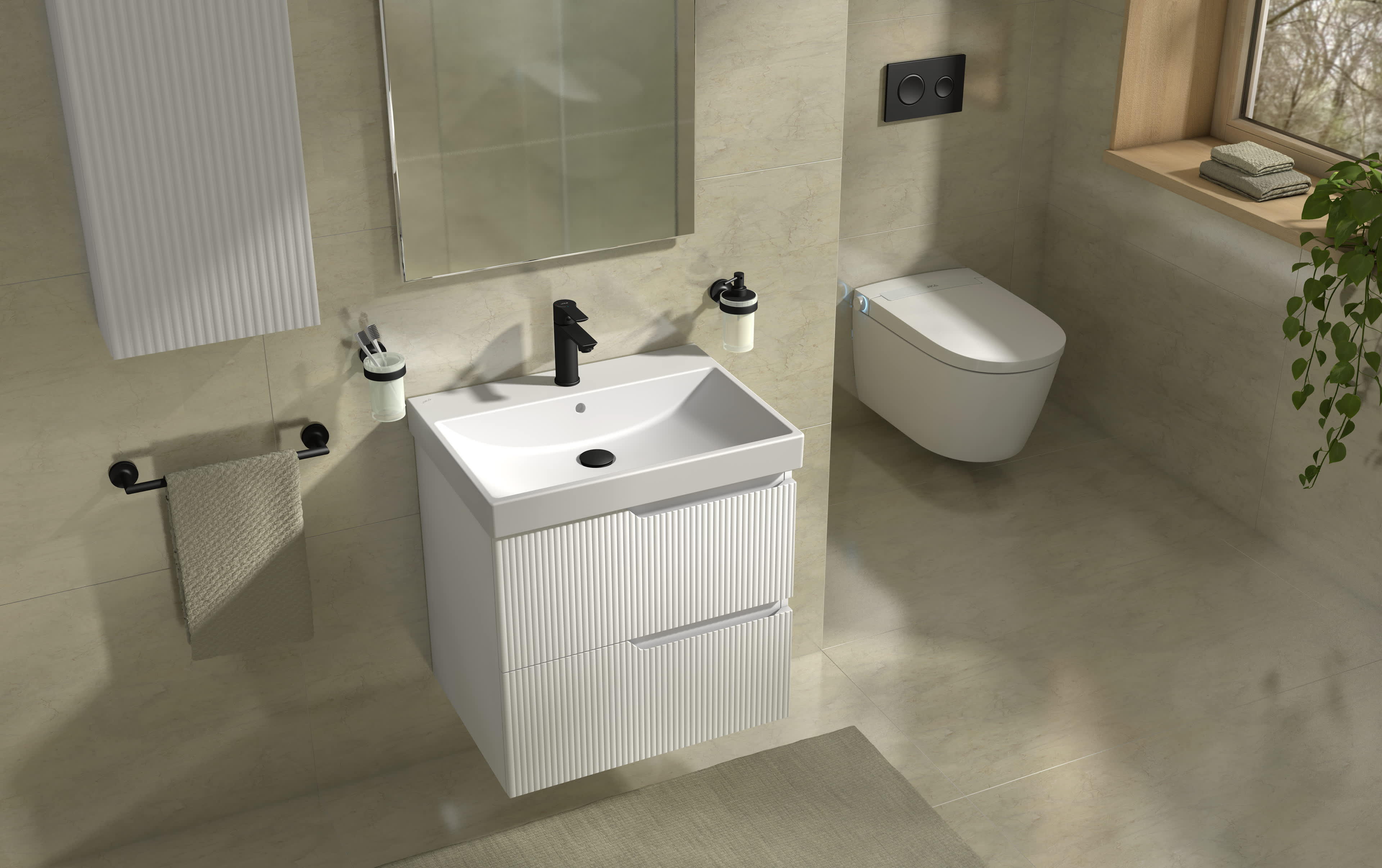 Cubito Style WC a bidety Jika