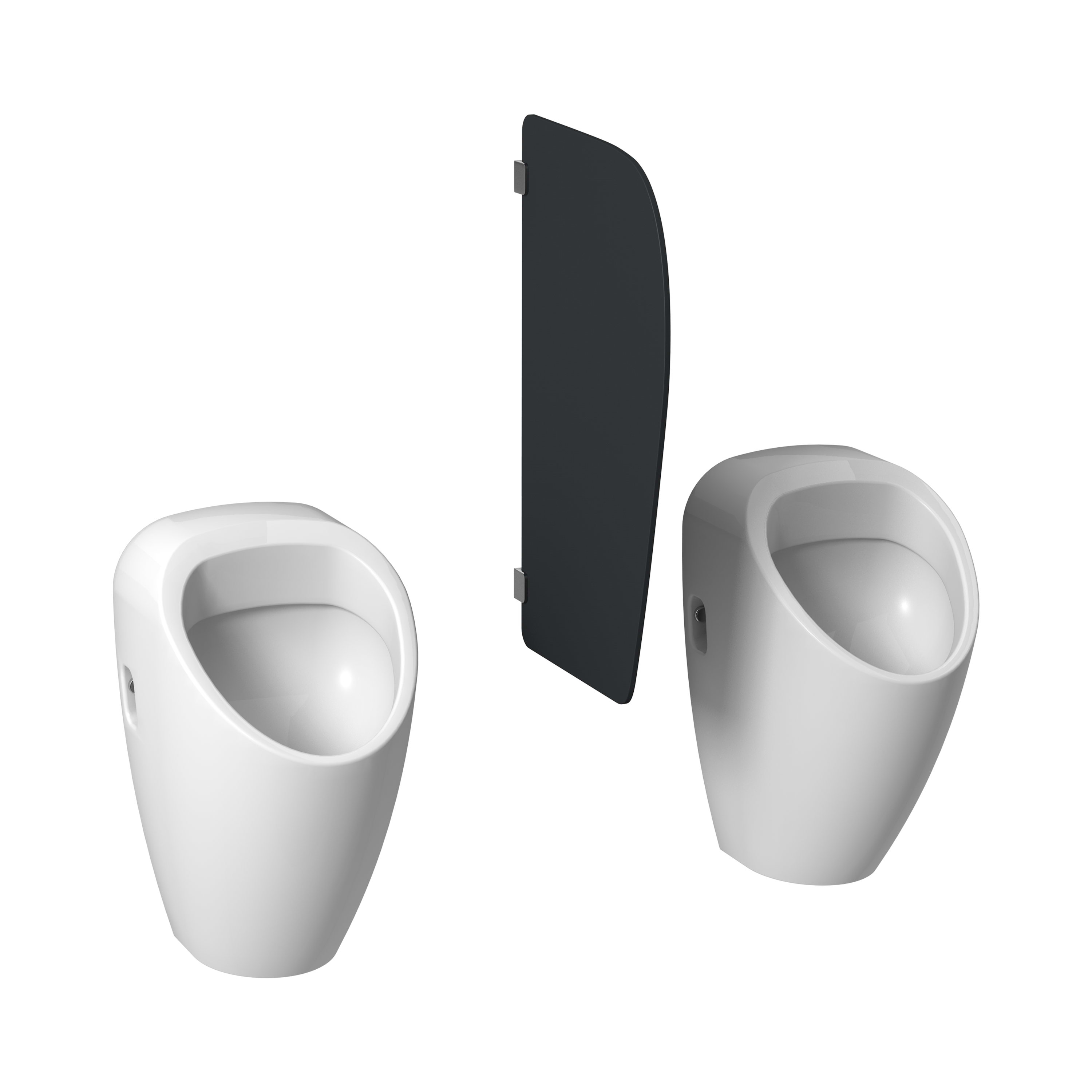 Urinálové deliace steny Šedá Split H44J6010003011 Jika