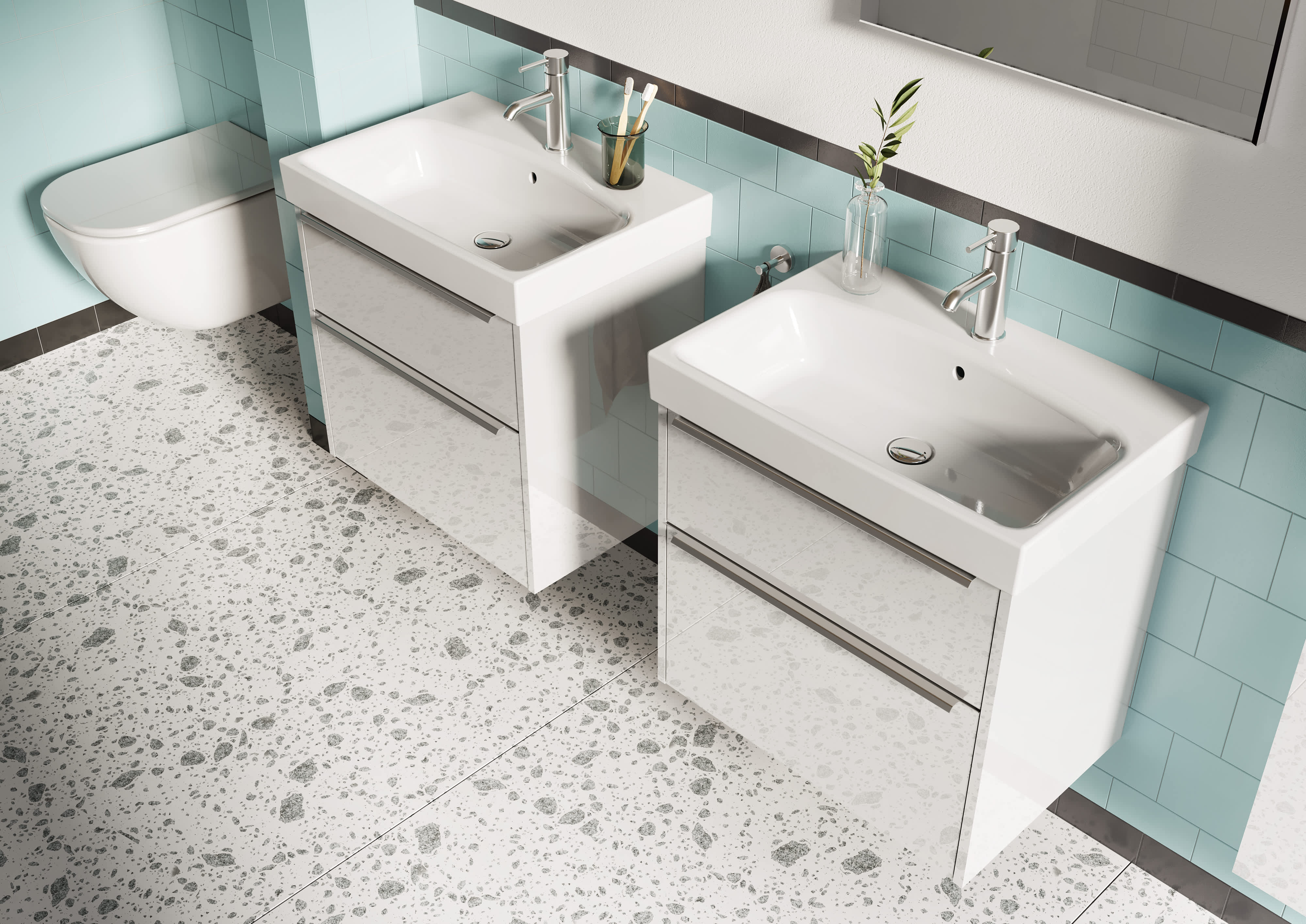 Skrinky pod umývadlo Pure H40B236402...2 Jika