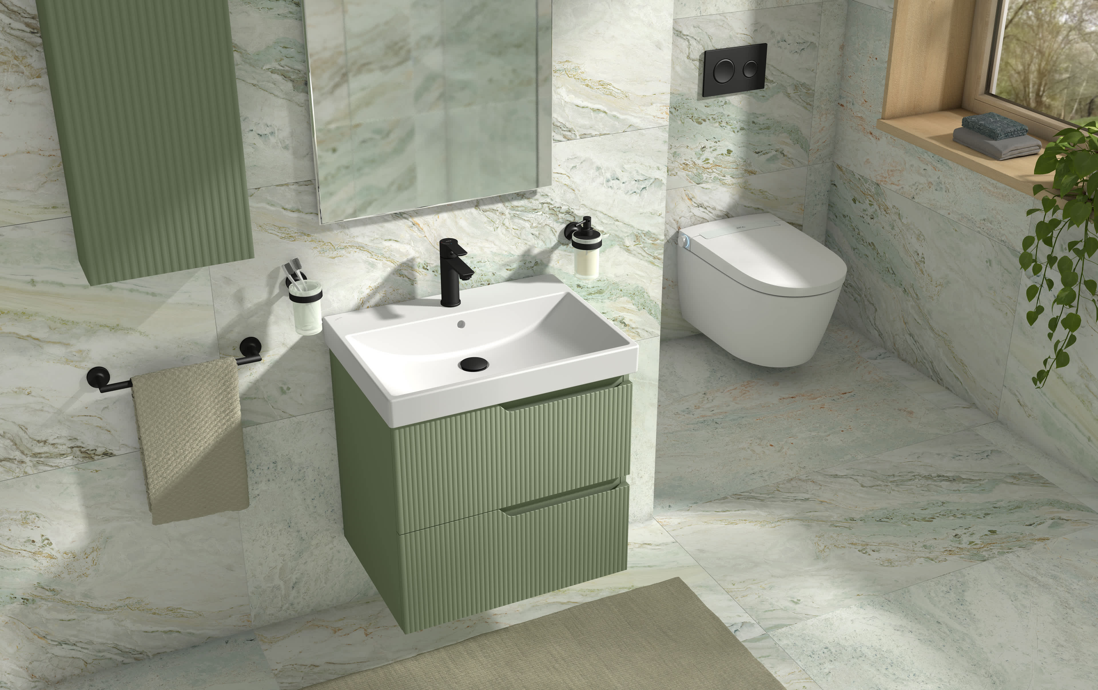 Cubito Style WC a bidety Jika