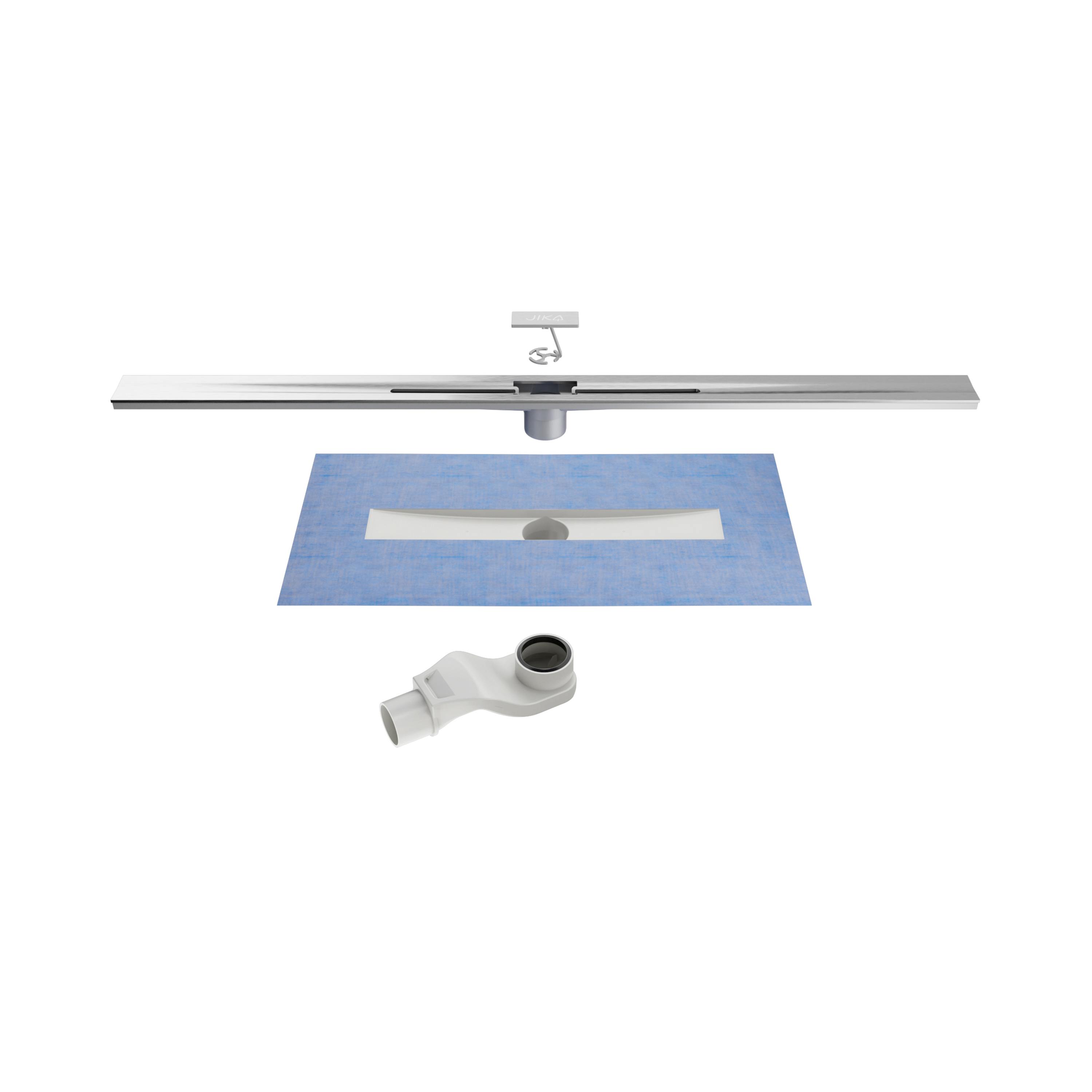 Sprchové príslušenstvo Strieborna Pure H2714200020001 Jika