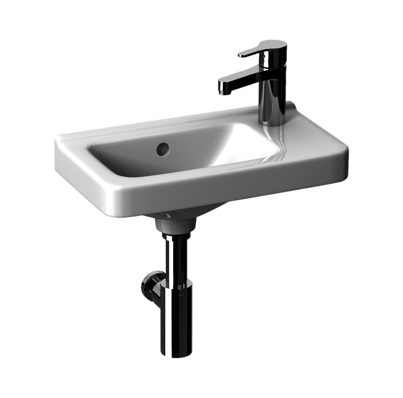 Malé umývadielka Biela Cubito H8114240001061 Jika