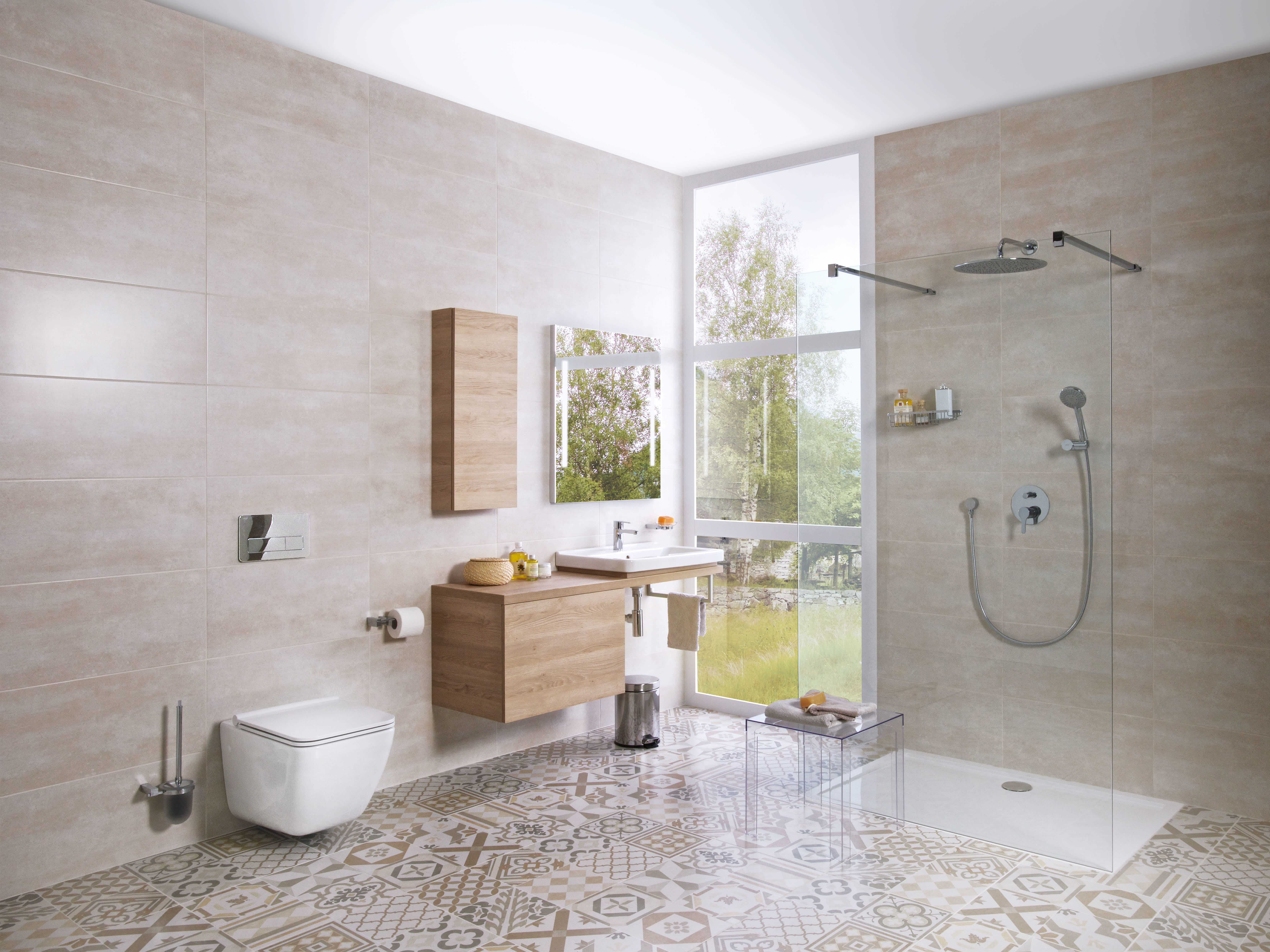 Závesné umývadlá Cubito H810423...1041 Jika